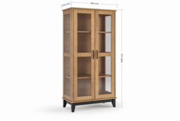 MPO Móveis - Cristaleira 02 Portas